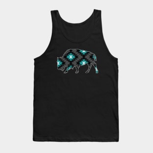 Bison Pattern - 3 Tank Top